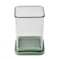 thumbnail image 1 of Cook With Color Speed Slicer Cup, 1.25 Cup Measuring Container with Stainless Steel Blades, Fruit and Vegetable Slicer, Sage, 1 of 5
