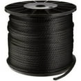 thumbnail image 1 of CWC Solid Braid Nylon Rope - 3/8" x 500 ft., Black, 1 of 1