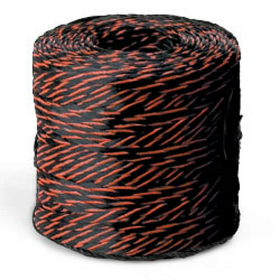 CWC Tree Rope - 615 lbs Tensile, Blk w/org tracer (Pack of 8 rolls)