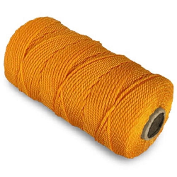 CWC Twisted Mason Twine - #18 x 1100', Yellow (Pack of 12 cones)