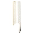 thumbnail image 1 of Cook With Color Watermelon Knife, Extra-Long Serrated Stainless Steel Blade for Melons, Cream, 1 of 5