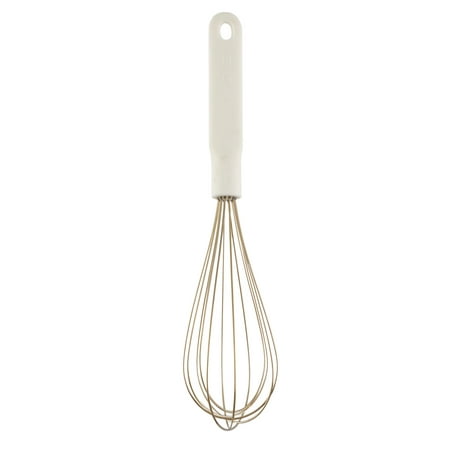 Cook with Color Wire Hand Whisk for Cooking – Durable, Rust-Resistant & Dishwasher Safe, Cream & Gold
