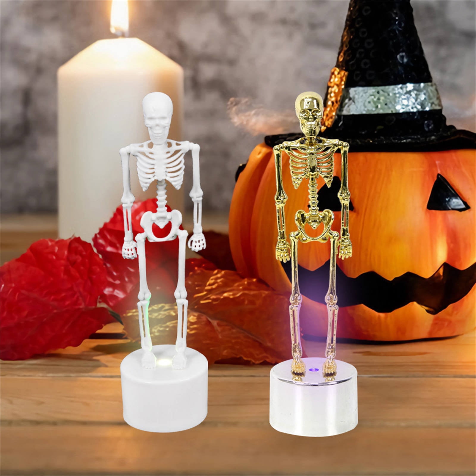 CWCWFHZH Halloween Decorations Horror Glowing Halloween Decorations