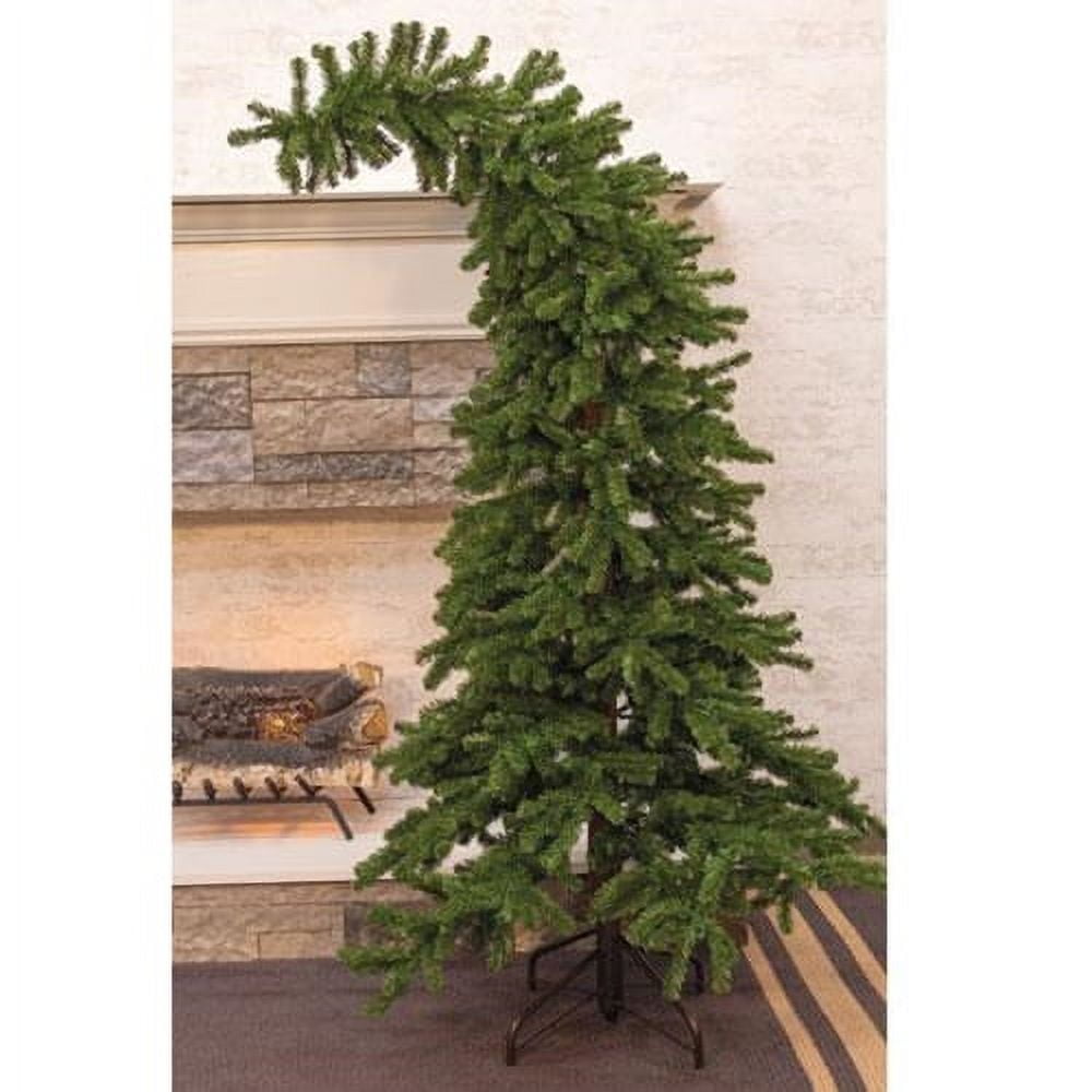 6ft Bendable Green Faux Pine Christmas Tree with Metal Base