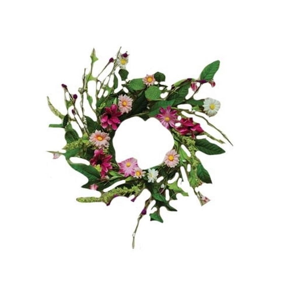 CWI Gifts Aster Daisy Wreath, 12-Inch