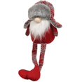thumbnail image 1 of CWI Gifts Large Nordic Snowflake Trapper Hat Dangle Leg Gnome, 1 of 1