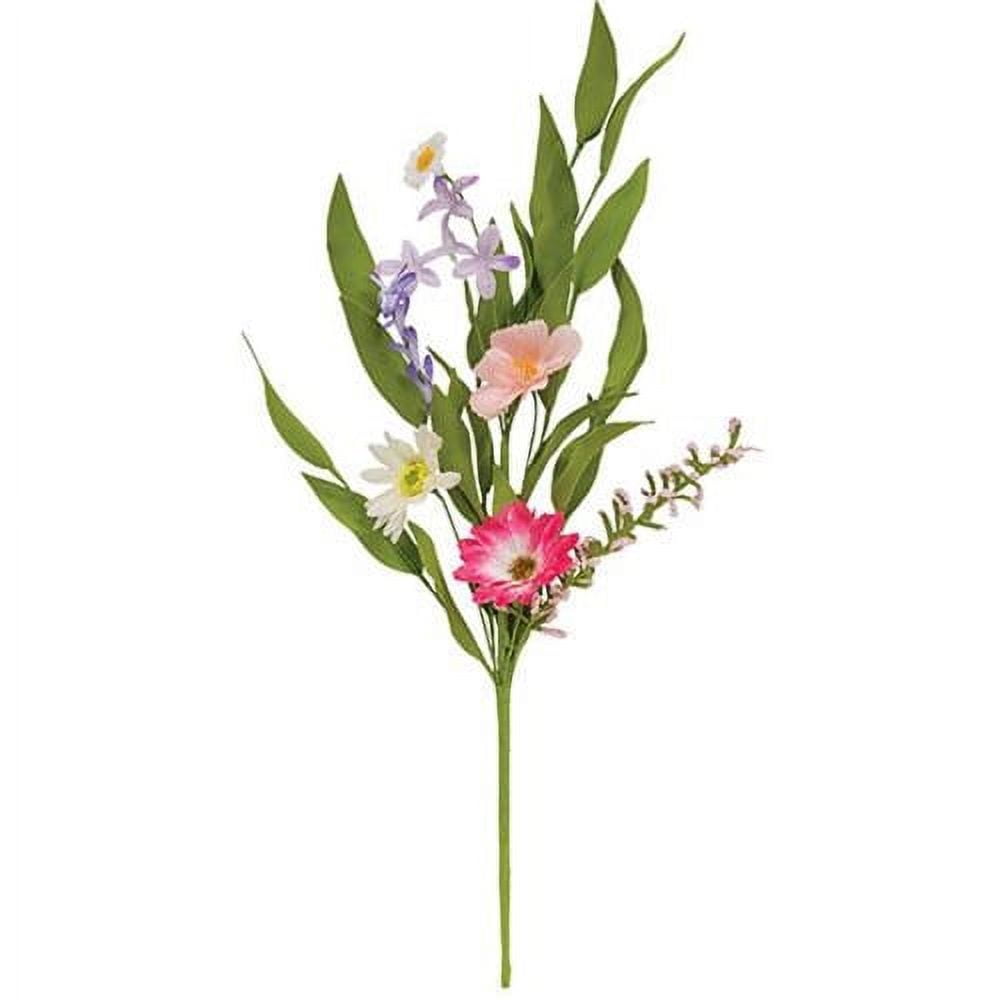 CWI Gifts Pink & White Wildflower Garland