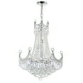 thumbnail image 1 of CWI Lighting Amanda 11 Light Down Transitional Metal Chandelier in Chrome, 1 of 5