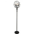 thumbnail image 1 of CWI Lighting Arza 3 Light Farmhouse Metal Floor Lamp in Brown, 1 of 3