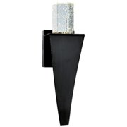 CWI Lighting Catania LED Integrated Black Wall Light