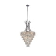 thumbnail image 1 of CWI Lighting Chique 9 Light Traditional Metal Chandelier in Chrome, 1 of 3