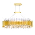 thumbnail image 1 of CWI Lighting Cityscape 20 Light Contemporary Metal Chandelier in Satin Gold, 1 of 5