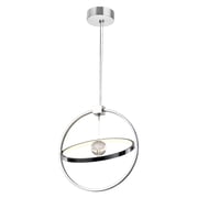 CWI Lighting Colette Contemporary Metal LED Chandelier in Chrome