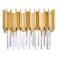 thumbnail image 1 of CWI Lighting Deco 3 Light Contemporary Metal Vanity Light in Medallion Gold, 1 of 5