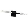 thumbnail image 1 of CWI Lighting Dragonswatch Integrated LED Black Vanity Light, 1 of 6