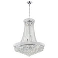 thumbnail image 1 of CWI Lighting Empire 19 Light Down Transitional Metal Chandelier in Chrome, 1 of 5