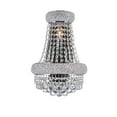 thumbnail image 1 of CWI Lighting Empire 3 Light Transitional Metal Wall Sconce in Chrome, 1 of 4