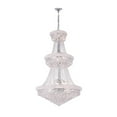 thumbnail image 1 of CWI Lighting Empire 32 Light Down Transitional Metal Chandelier in Chrome, 1 of 3
