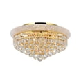 thumbnail image 1 of CWI Lighting Empire 8 Light Transitional Metal Flush Mount in Gold, 1 of 4