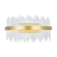 thumbnail image 1 of CWI Lighting GenevieveTransitional Metal LED Wall Sconce in Medallion Gold, 1 of 5