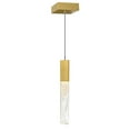 thumbnail image 1 of CWI Lighting Greta Integrated LED Brass Mini Pendant, 1 of 7
