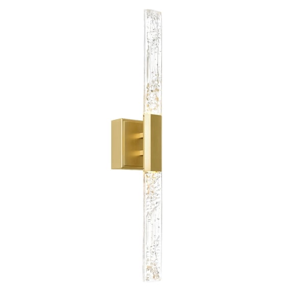 CWI Lighting Greta Integrated LED Brass Vanity Light