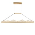 thumbnail image 1 of CWI Lighting Himalayas Integrated LED Brass Chandelier, 1 of 13