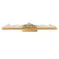 thumbnail image 1 of CWI Lighting Himalayas Integrated LED Brass Vanity Light, 1 of 12
