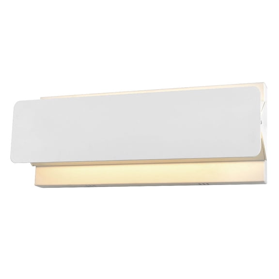 CWI Lighting LillianaContemporary Metal LED Wall Sconce in White