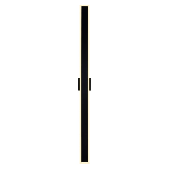CWI Lighting Malibu LED Integrated Black Metal Outdoor Wall Light