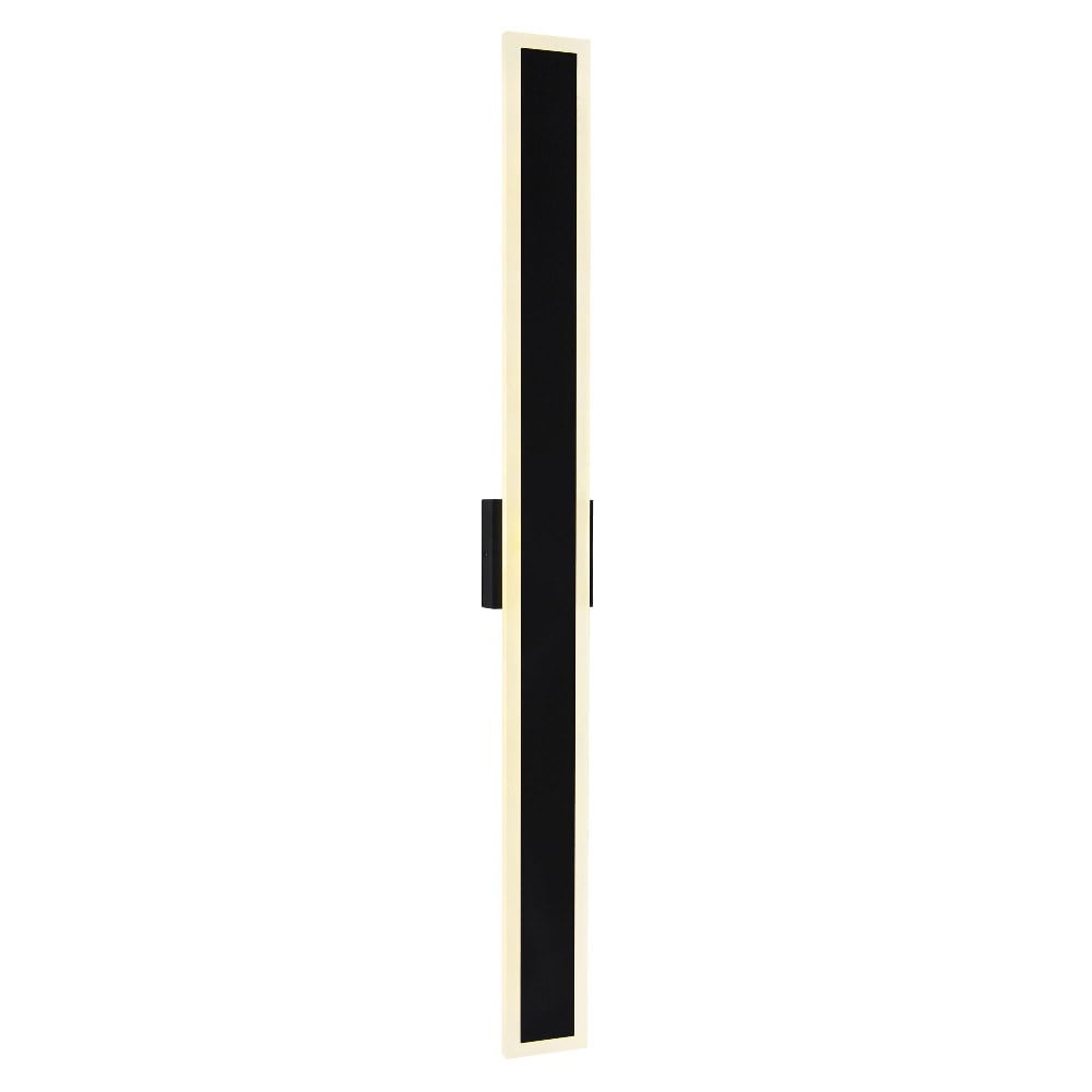 CWI Lighting Malibu LED Integrated Black Metal Outdoor Wall Light