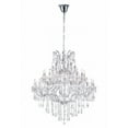 thumbnail image 1 of CWI Lighting Maria Theresa 33 Light Up Traditional Metal Chandelier in Chrome, 1 of 6