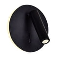 thumbnail image 1 of CWI Lighting Private I Contemporary Metal LED Sconce in Matte Black, 1 of 5