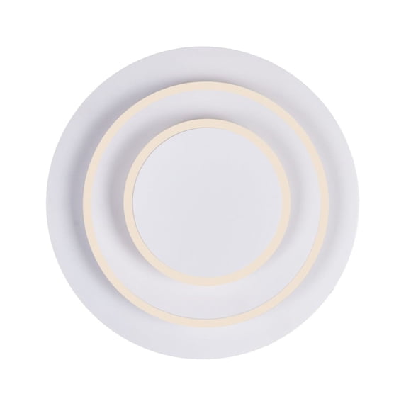 CWI Lighting Private I Contemporary Metal LED Sconce in Matte White