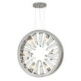 thumbnail image 1 of CWI Lighting Spiked 6 Light Contemporary Metal Chandelier in Polished Nickel, 1 of 5