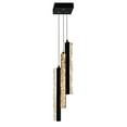 thumbnail image 1 of CWI Lighting Stagger Integrated LED Black Mini Pendant, 1 of 7