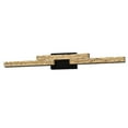 thumbnail image 1 of CWI Lighting Stagger Integrated LED Black Vanity Light, 1 of 6