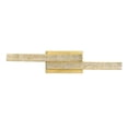 thumbnail image 1 of CWI Lighting Stagger Integrated LED Brass Vanity Light, 1 of 6