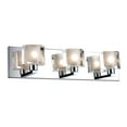 thumbnail image 1 of CWI Lighting Tina 3 Light Contemporary Metal Wall Sconce in Chrome, 1 of 2
