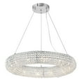 thumbnail image 1 of CWI Lighting Veronique 12 Light Contemporary Metal Chandelier in Chrome, 1 of 6