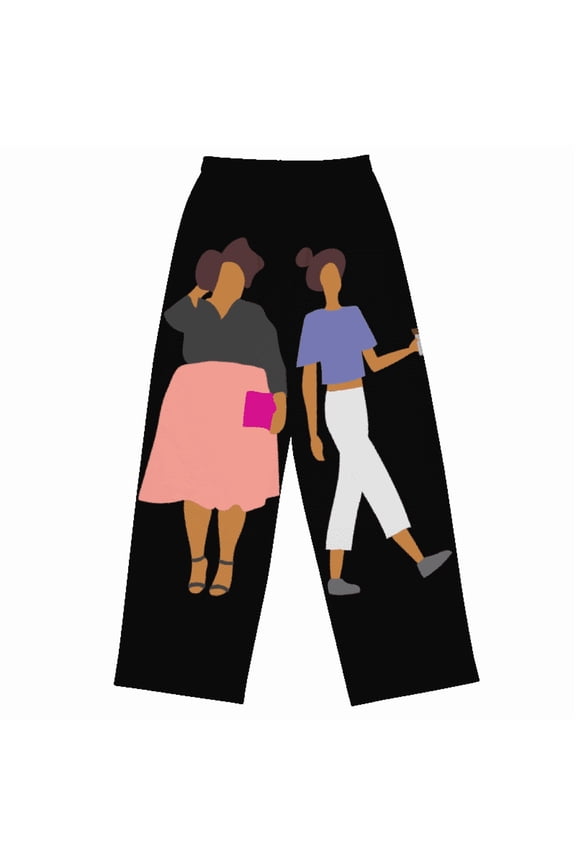 ’ Store: Wordy Wit It Wide Leg Pants, All-Over Print Unisex Wide-Leg Pants