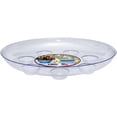 thumbnail image 1 of CWP Heavy Gauge Footed Plastic Saucer, Clear, 10-Inch", 1 of 2