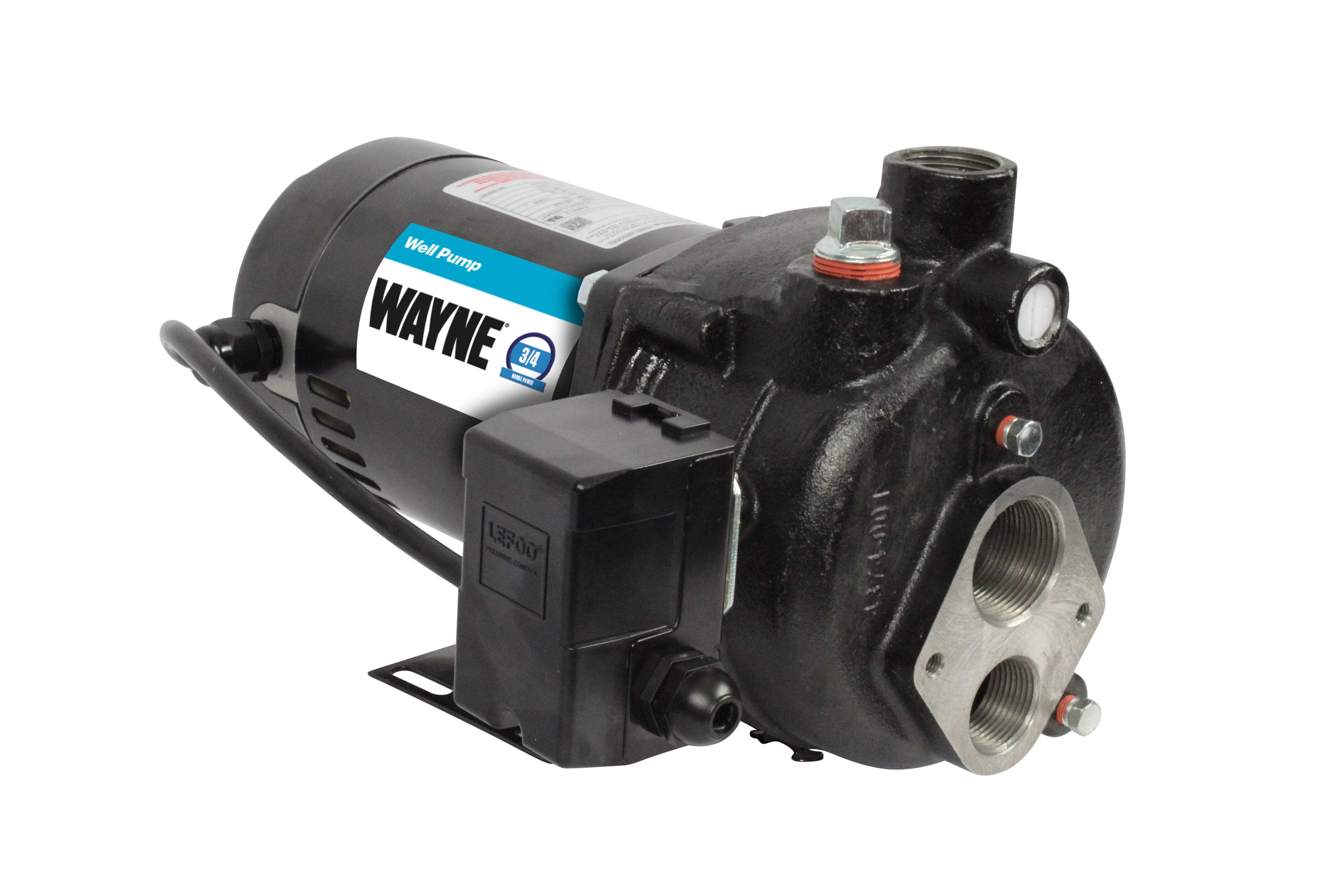 WAYNE CWS75, 56949-WYN2, 3/4 HP Convertible Jet Well Pump