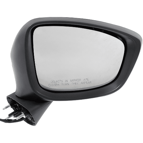 CX-5 13-15 MIRROR RH, Power, Manual Folding, Heated, Paintable, w/ In-housing Signal Light, w/o Auto Dimming, BSD, and Memory