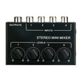 thumbnail image 1 of CX400 Portable 4 Channel Sound Mixers for Enhanceds Sound Experience in Home Studios and Live Performances, 1 of 9