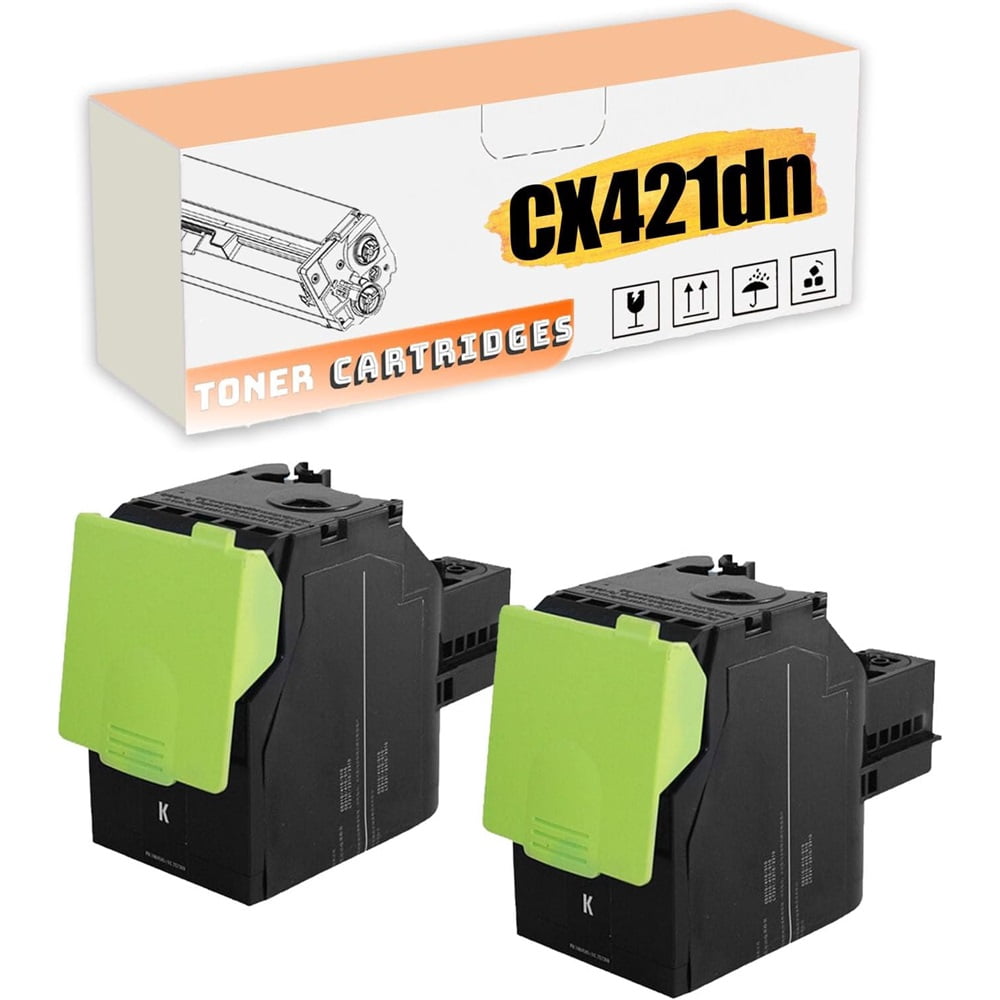 CX421dn Toner Cartridge, Compatible for Lexmark CS321 CS421dn CS514 ...
