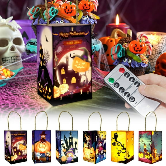 CXALSSY Halloween Decor, Halloween Decorations, Halloween Decorations Indoor, Halloween Hororr Goth Lamp Decorations Outdoor Halloween Lights Flameless Candles