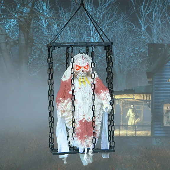 CXALSSY Halloween Decor, Halloween Decorations, Halloween Decorations Indoor, Halloween Indoor Decor, Halloween Hanging Luminous Sound Control Ghost