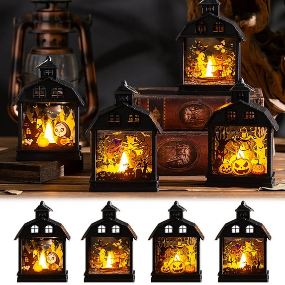 CXALSSY Halloween Decor, Halloween Decorations, Halloween Decorations Indoor, Halloween Indoor Decor,Halloween Retro Night Light Party Props