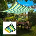 thumbnail image 1 of CXALSSY Outdoor Sun Shades Canopy for Patio, Rectangle Solid Cloth Shade Sails, Fabric UV Block Sunshade for Lawn Room Plants Backyard Garden,2*3M, 1 of 7